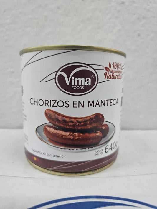 Chorizo en Manteca 640g