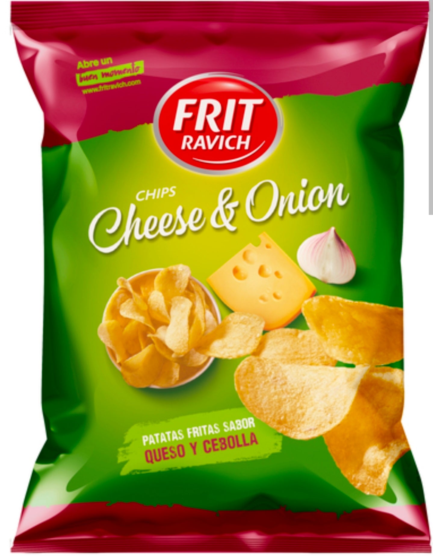 Chips queso y cebolla